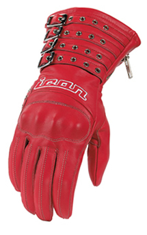 Icon Tuscadero Red GLoves
